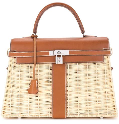 hermes wicker bag|grace kelly hermes bag picture.